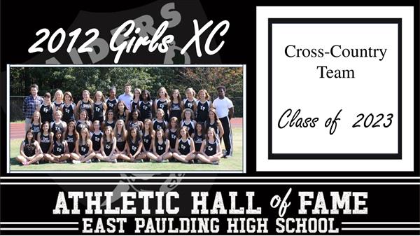 2012 Girls XC Team